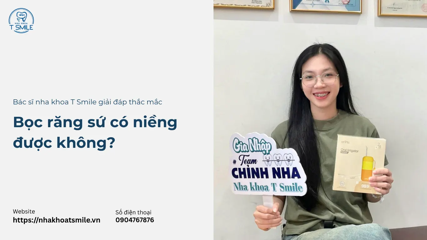 bọc răng sứ có niềng được không