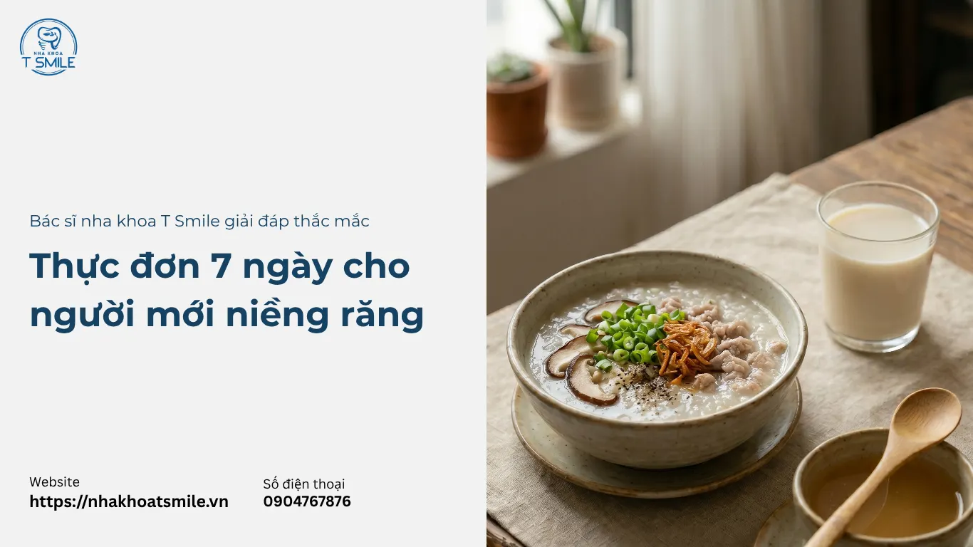 món ăn cho người niềng răng