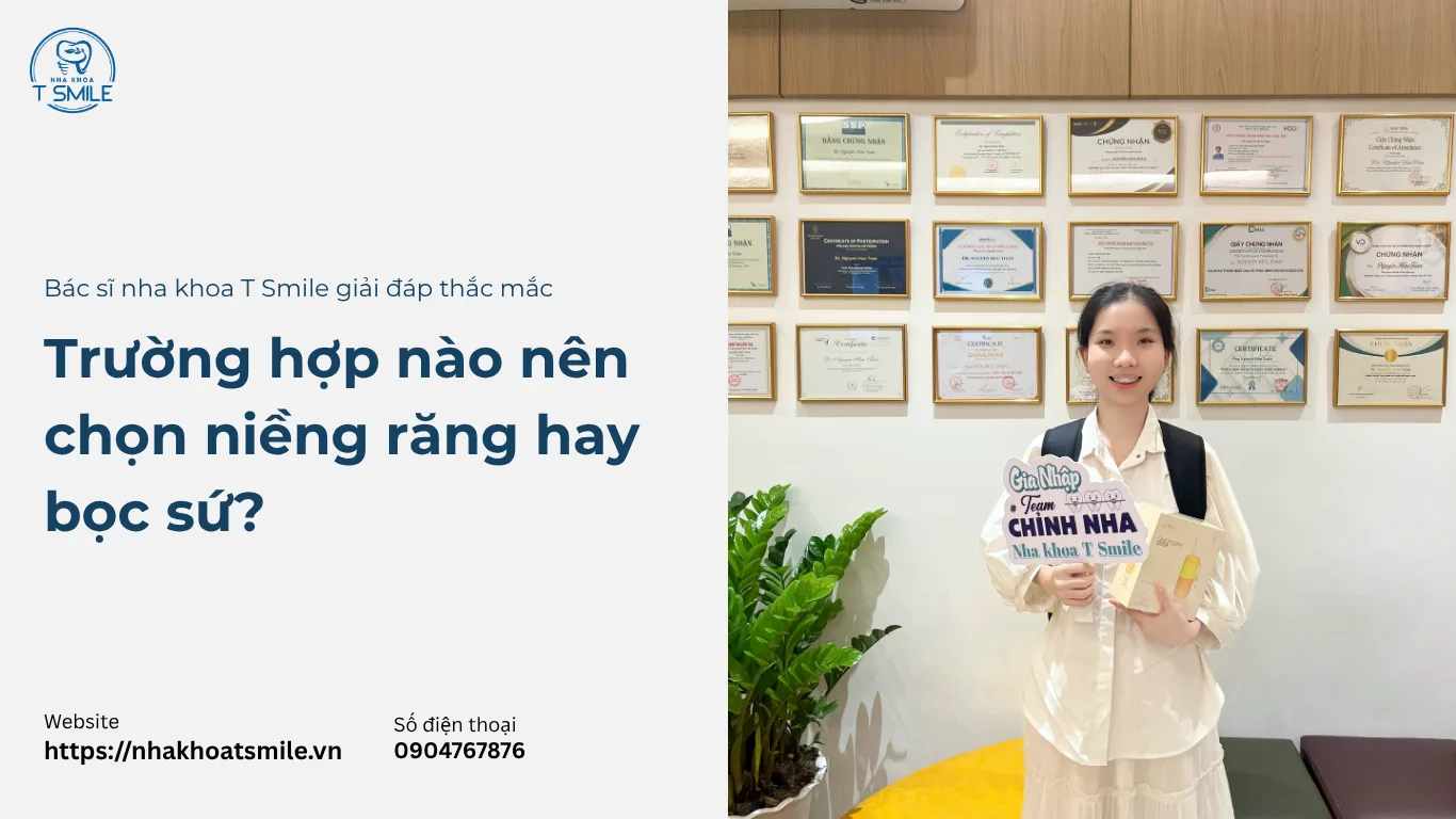 niềng răng hay bọc sứ tốt hơn