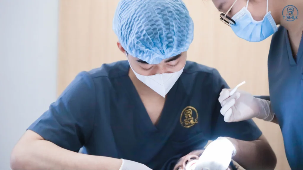 viêm nướu chảy máu chân răng