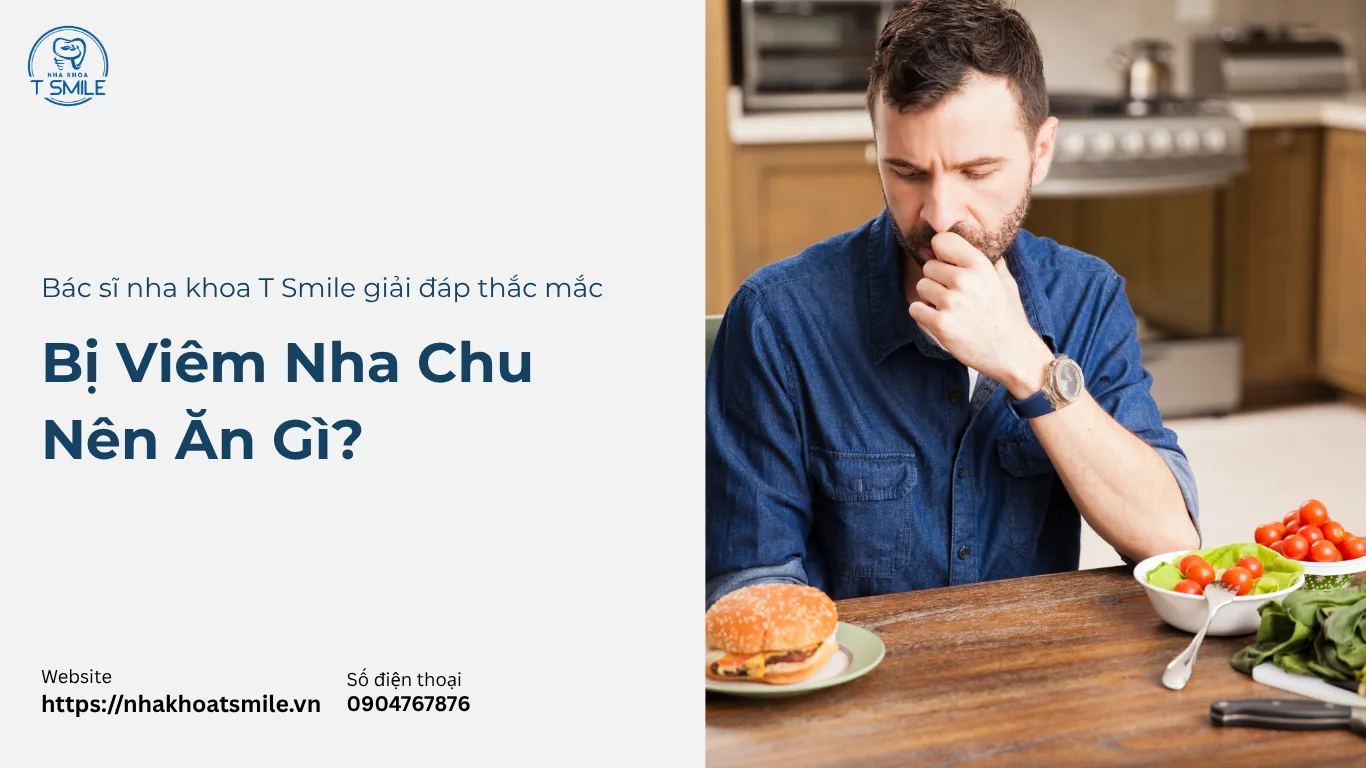 bị viêm nha chu nên ăn gì