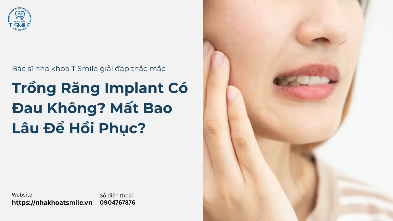 trồng răng Implant có đau không