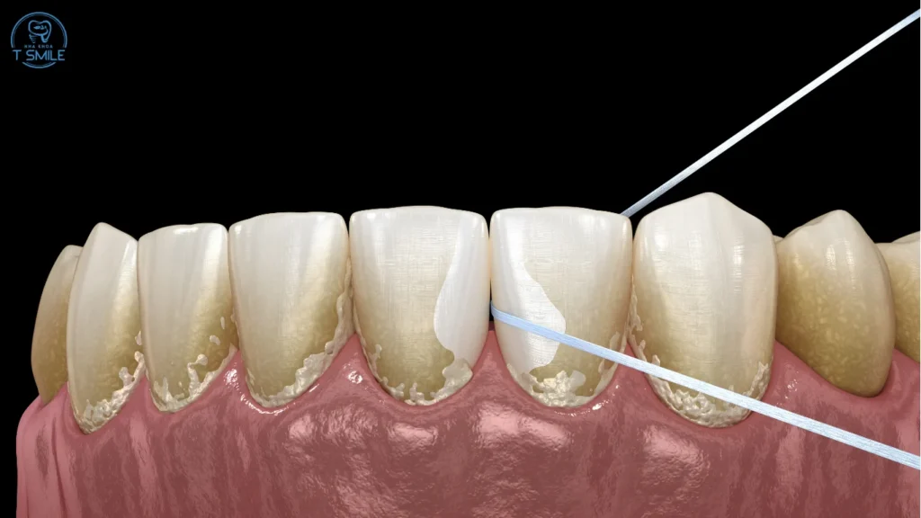 cao răng tự rớt có tốt không