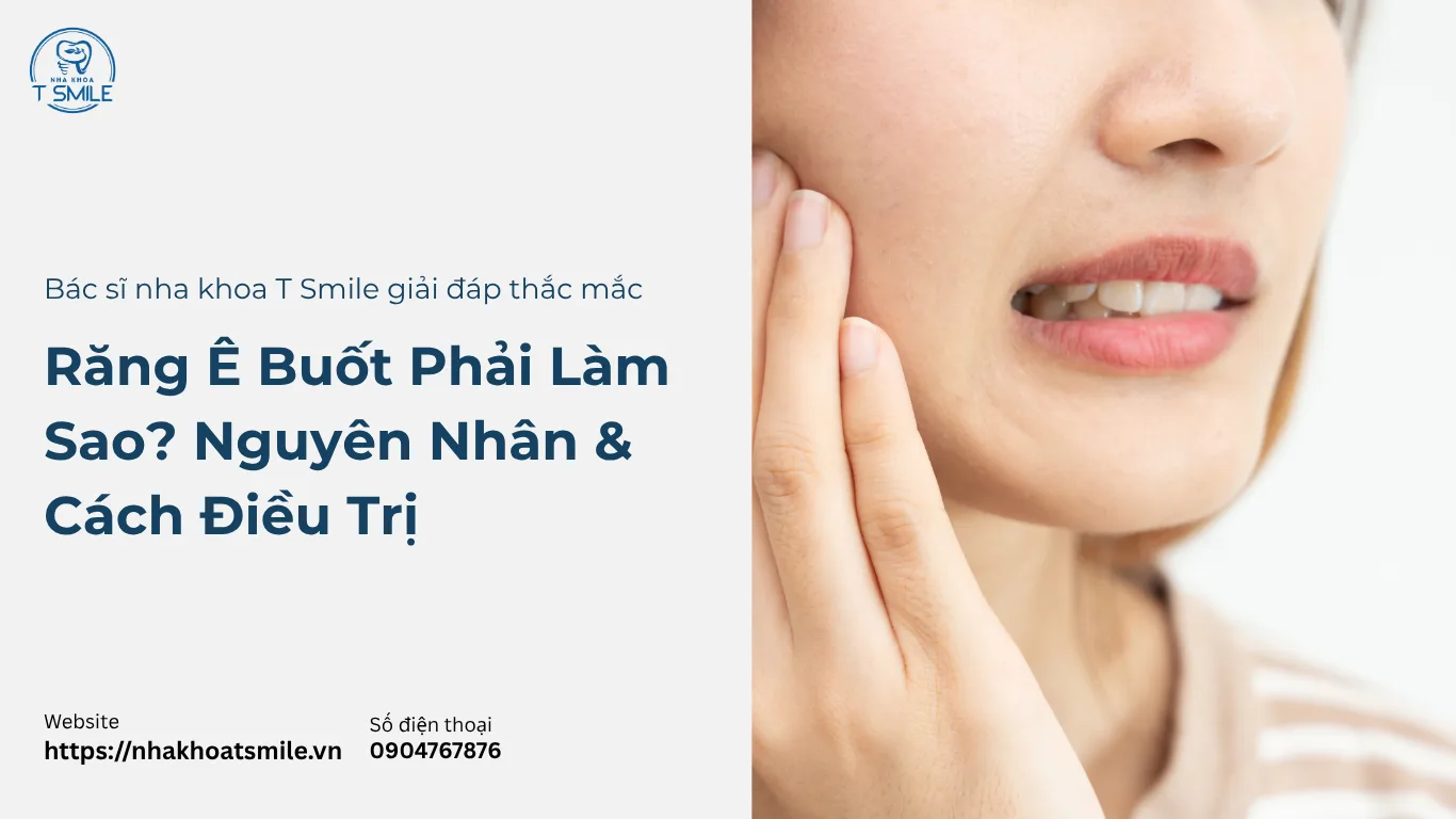 răng ê buốt phải làm sao