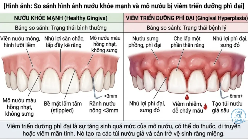 viêm nướu triển dưỡng là gì